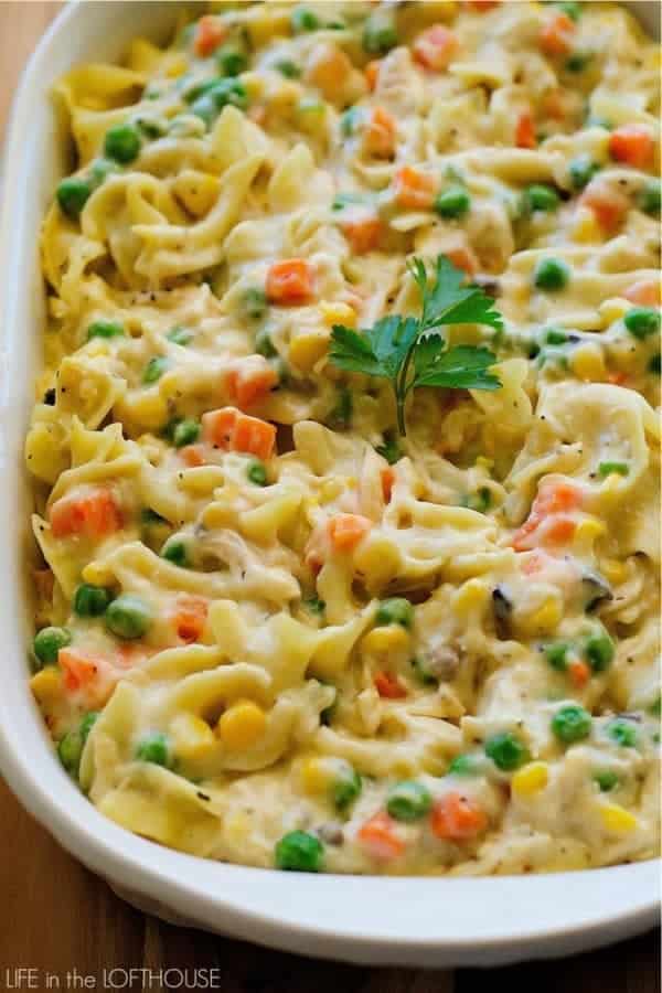 Chicken Noodle Casserole