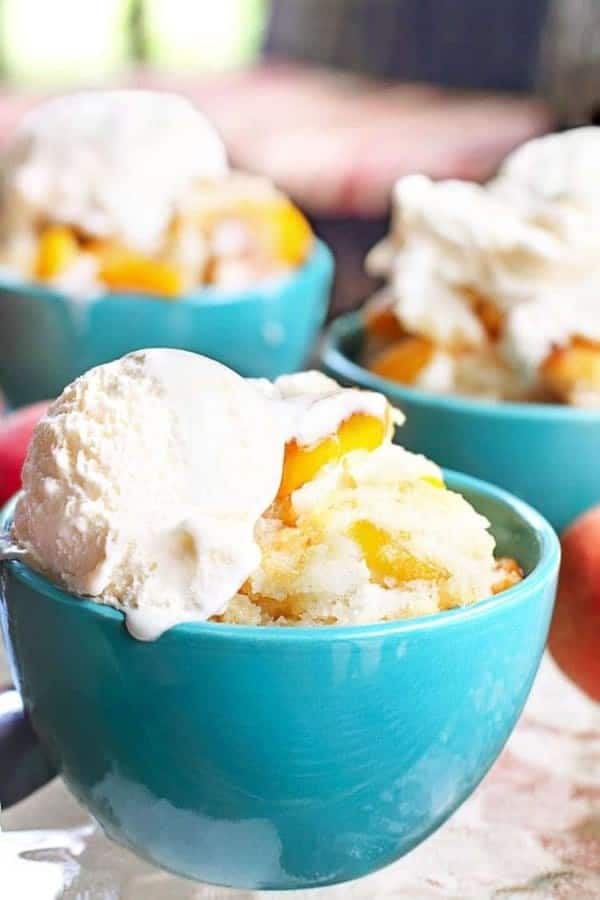 WEIGHT WATCHERS PEACH COBBLER