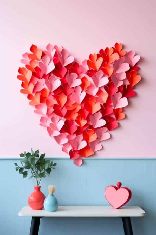 3D PAPER HEARTS