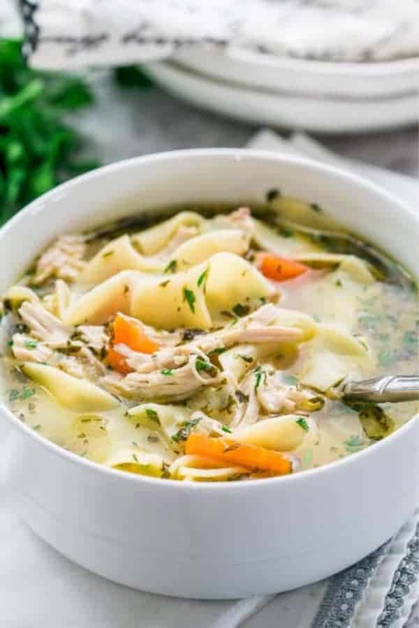 Instant Pot Chicken Noodle Soup