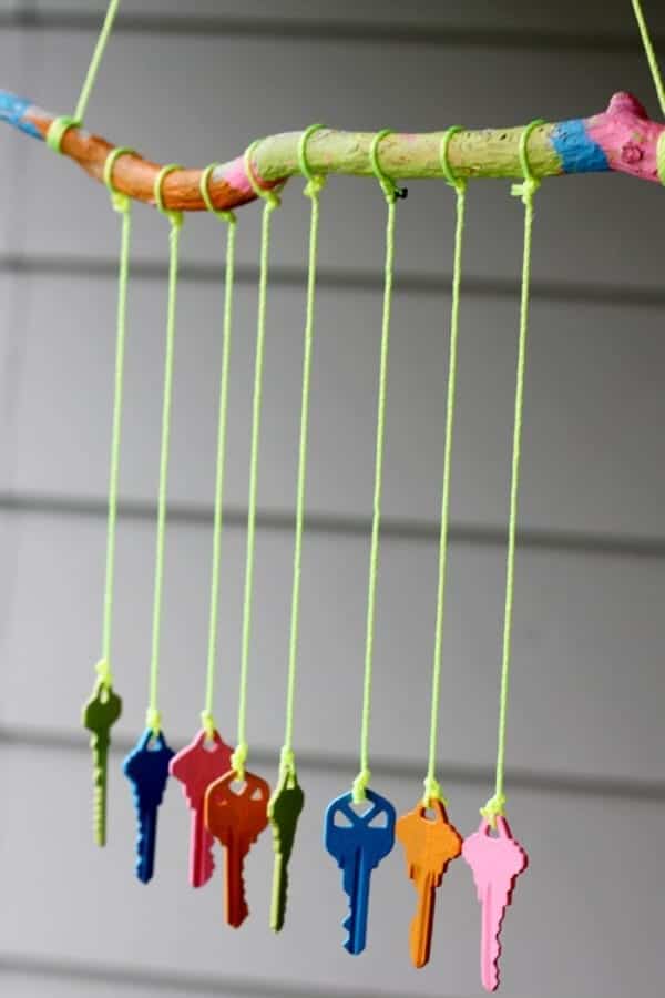 DIY KEY WIND CHIME