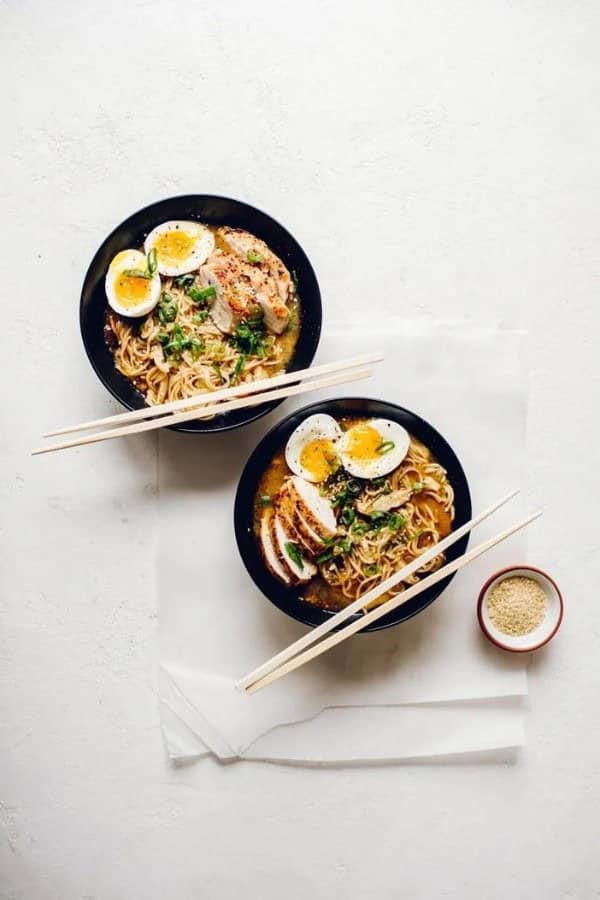 SPICY MAPLE MISO CHICKEN RAMEN