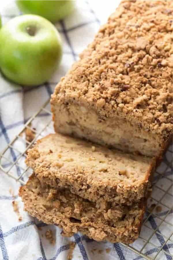 Greek Yogurt Apple Spice Bread