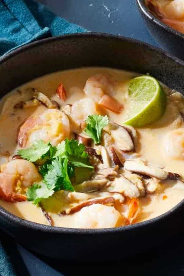 THAI COCONUT SHRIMP SOUP