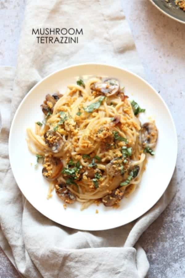 Instant Pot Mushroom Tetrazzini