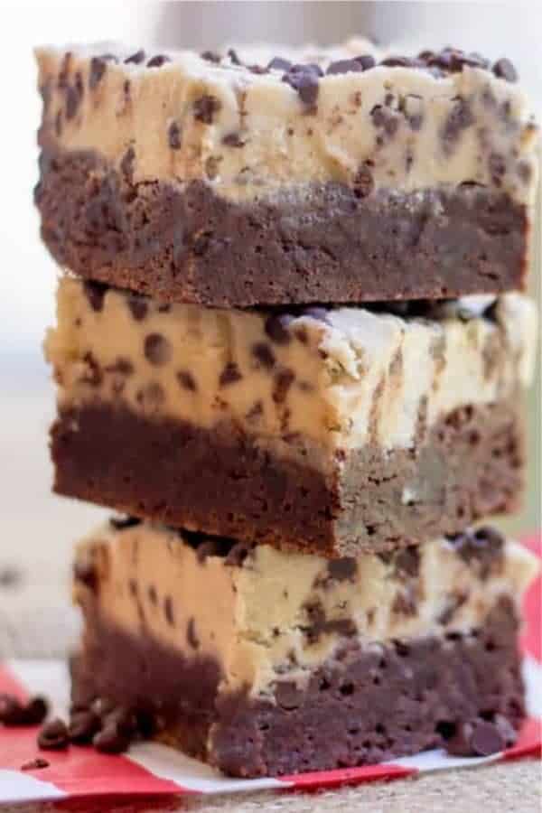 Cookie Dough Brownies