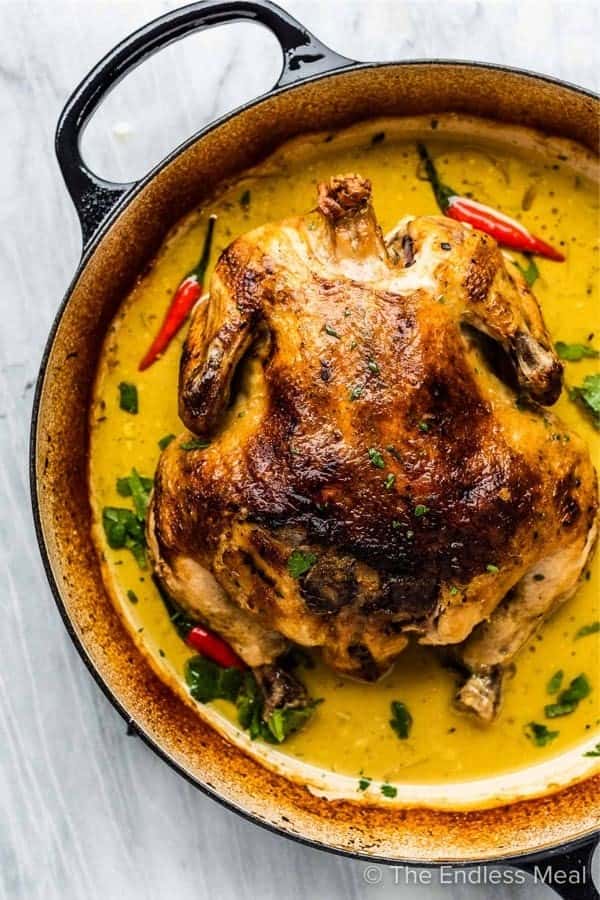 Coconut Milk Braised Chicken