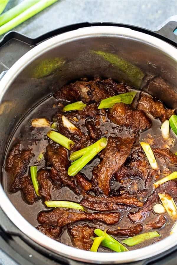 Instant Pot Mongolian Beef