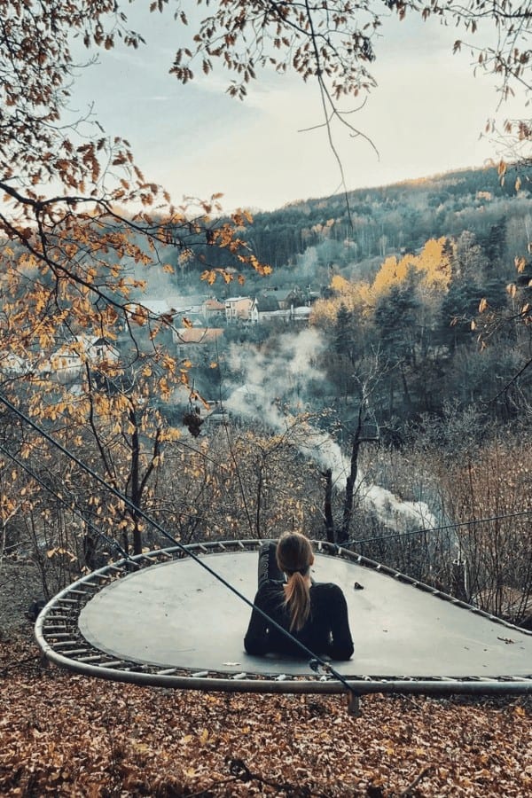 Oversized Trampoline