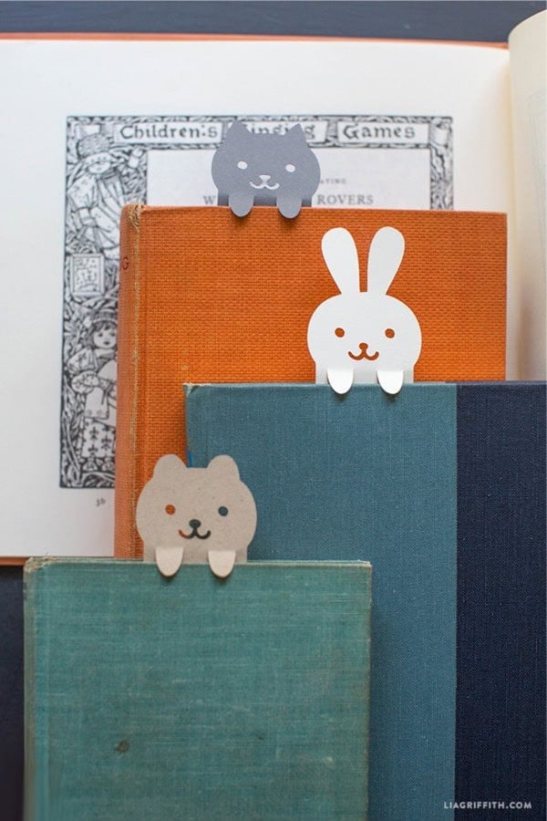 DIY Papercut Animal Bookmarks