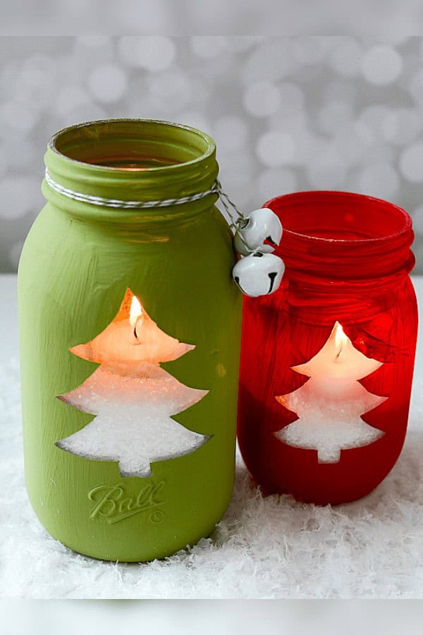 Mason Jar Votives