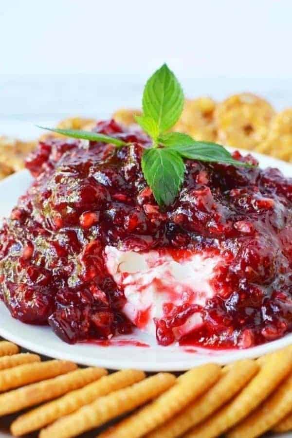 CRANBERRY CREAM CHEESE DIP