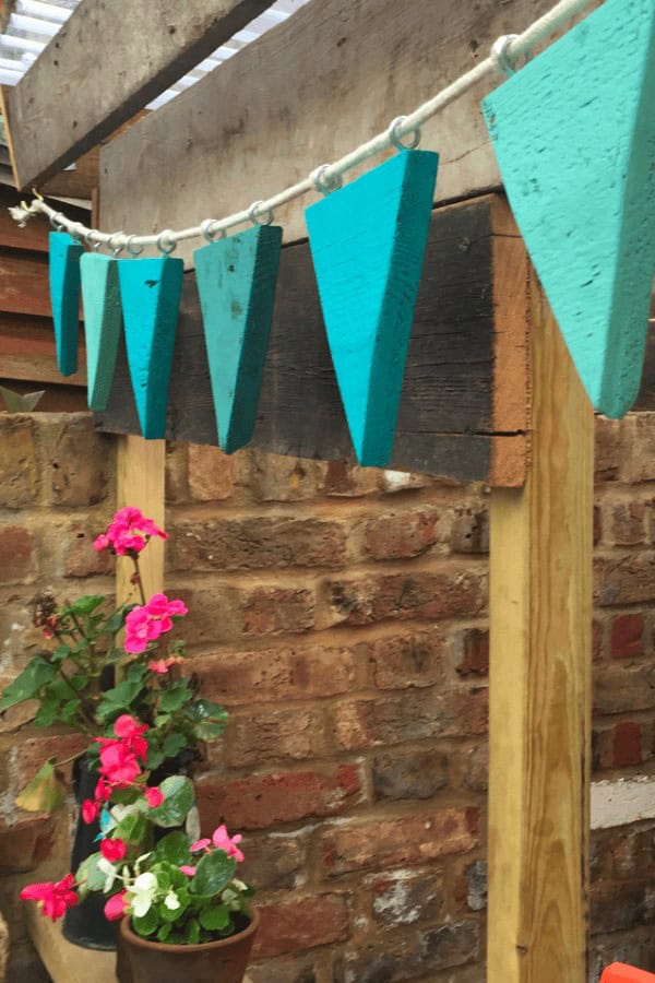 Wooden Bunting