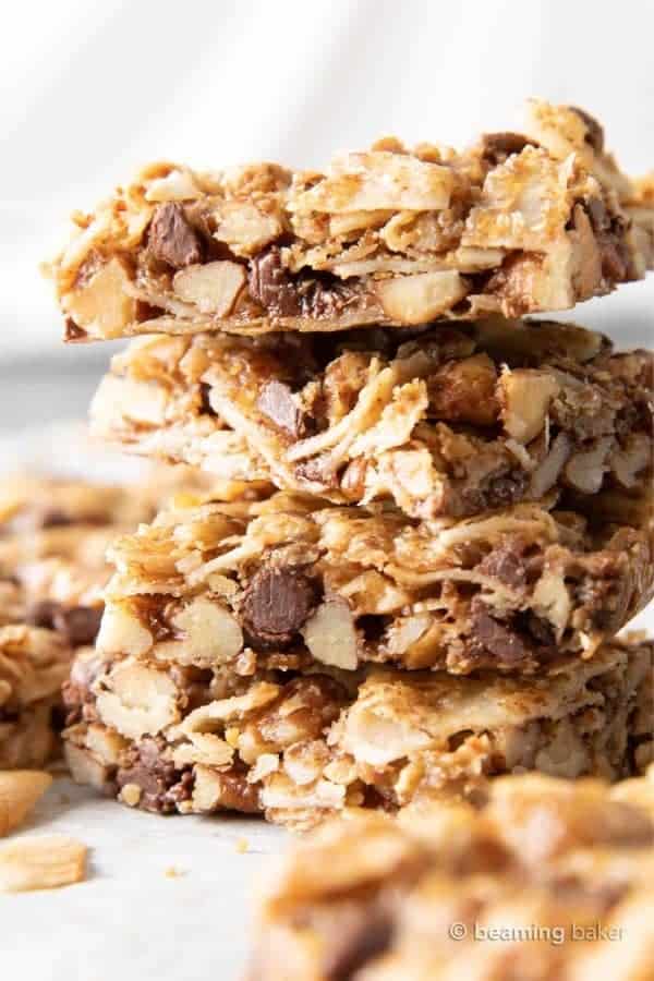 Healthy Homemade Coconut Granola Bars