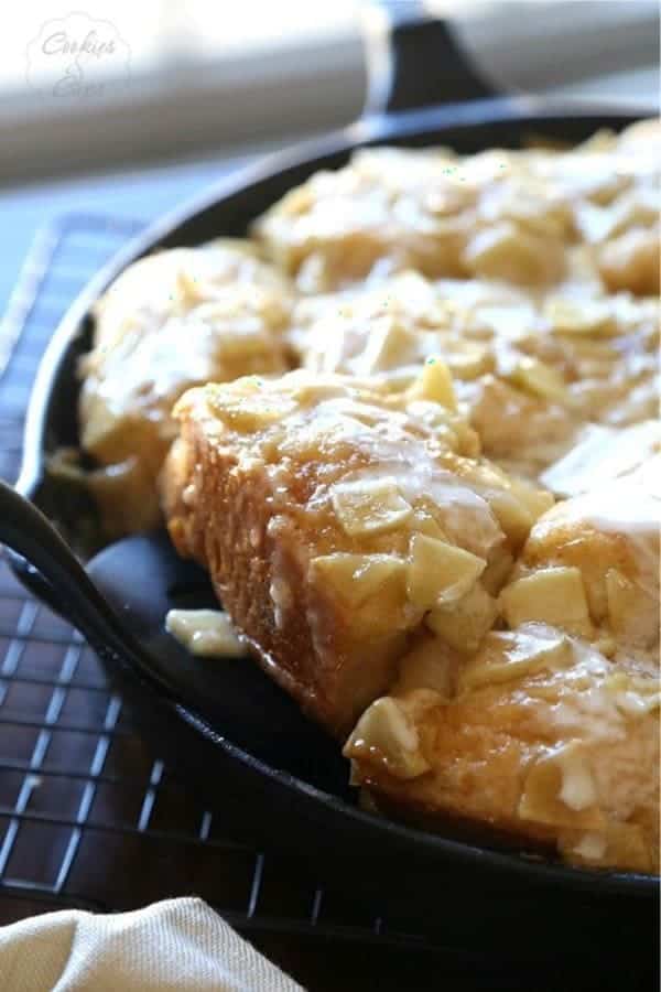 Skillet Apple Biscuits