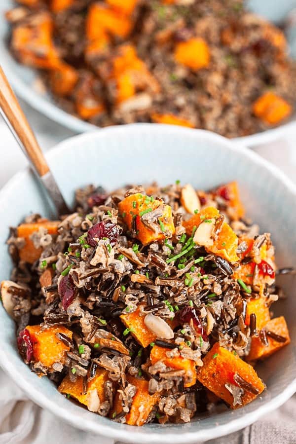 Fall Harvest Wild Rice Salad