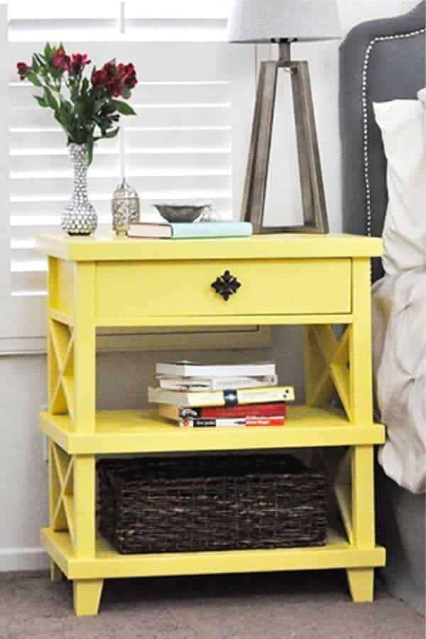 DIY Pottery Barn Inspired Nightstand