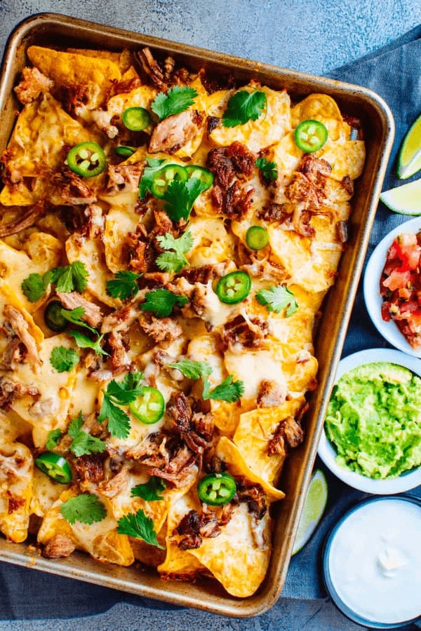 Loaded Pork Nachos