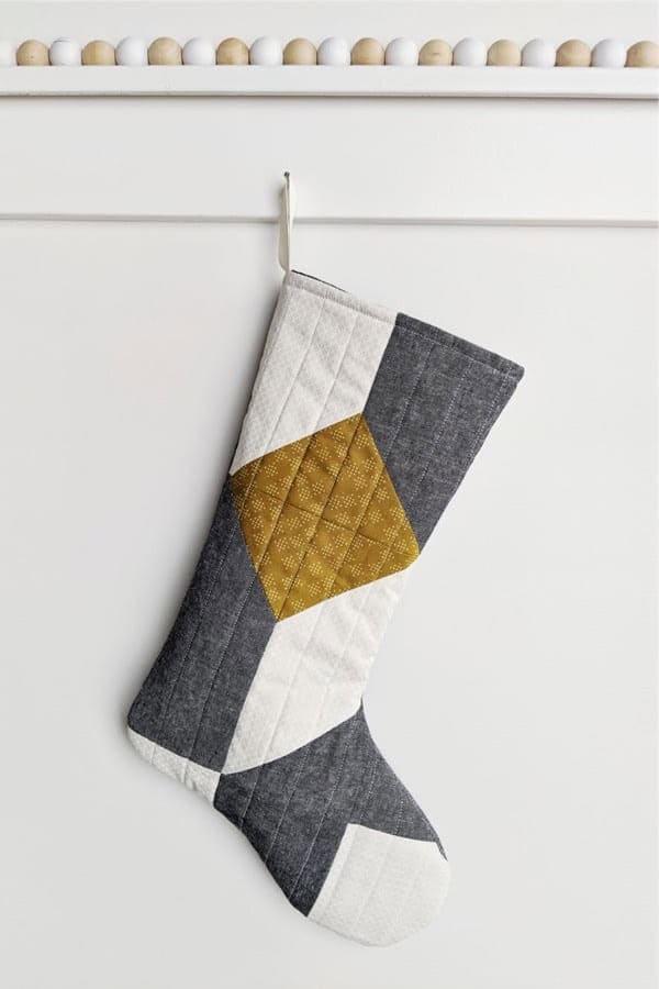 Quilted Christmas Stocking Pattern