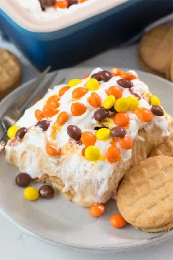 No-Bake Peanut Butter Icebox Cake