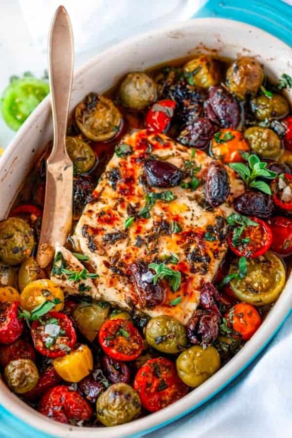 MEDITERRANEAN BAKED FETA