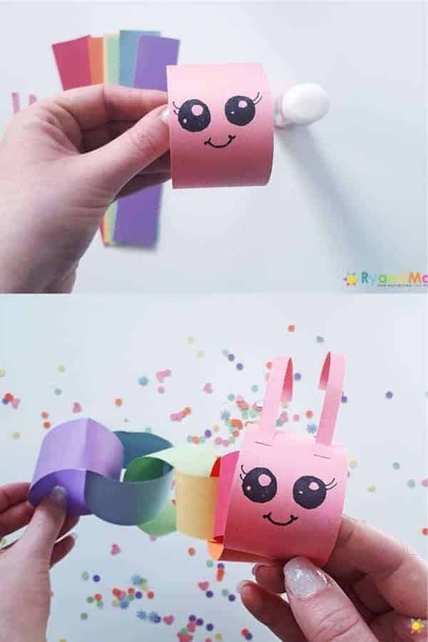 Caterpillar Paper Chain Craft