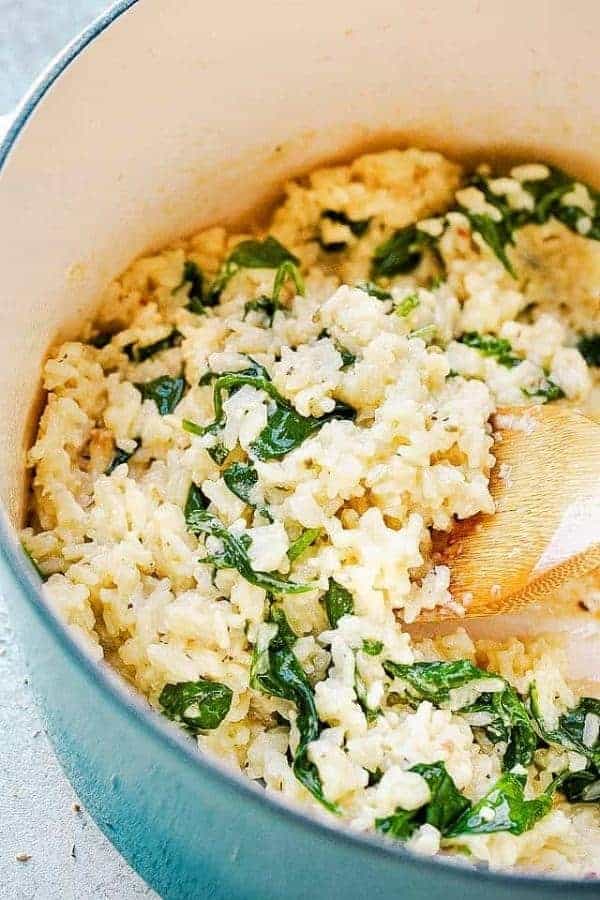 GARLIC BUTTER PARMESAN RICE