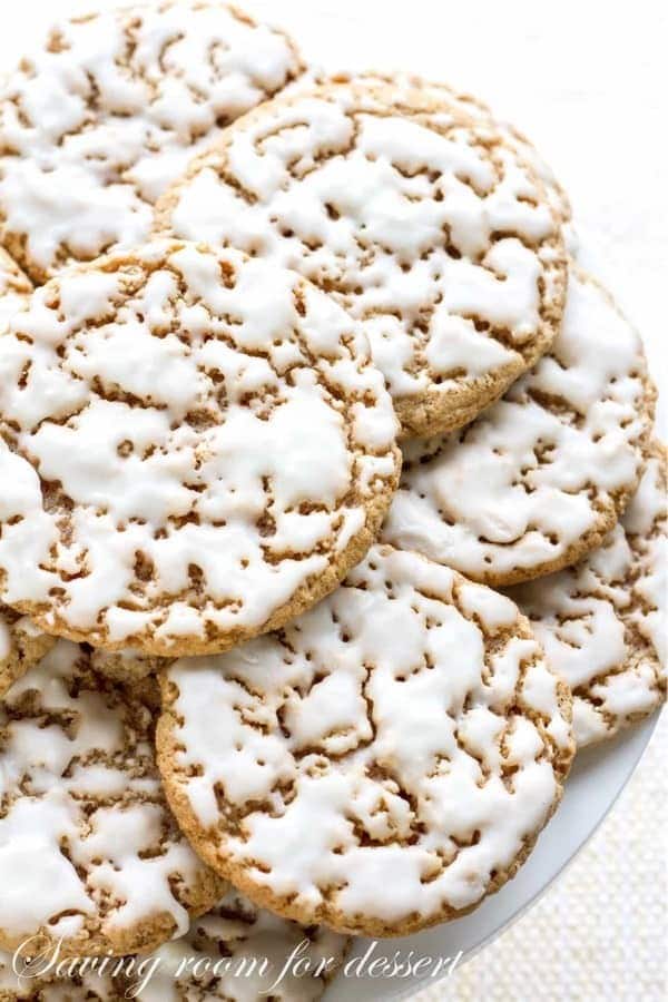 Old-Fashioned Iced Oatmeal Cookies