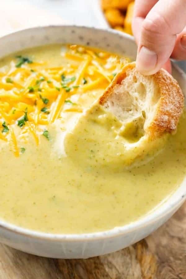 CREAM OF BROCCOLI SOUP