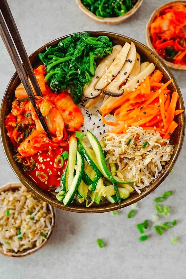 Vegan Korean Bibimbap