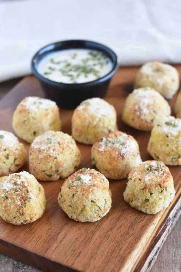 VEGAN MASHED POTATO BALLS