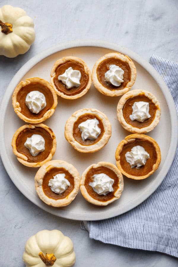 Mini Pumpkin Pies