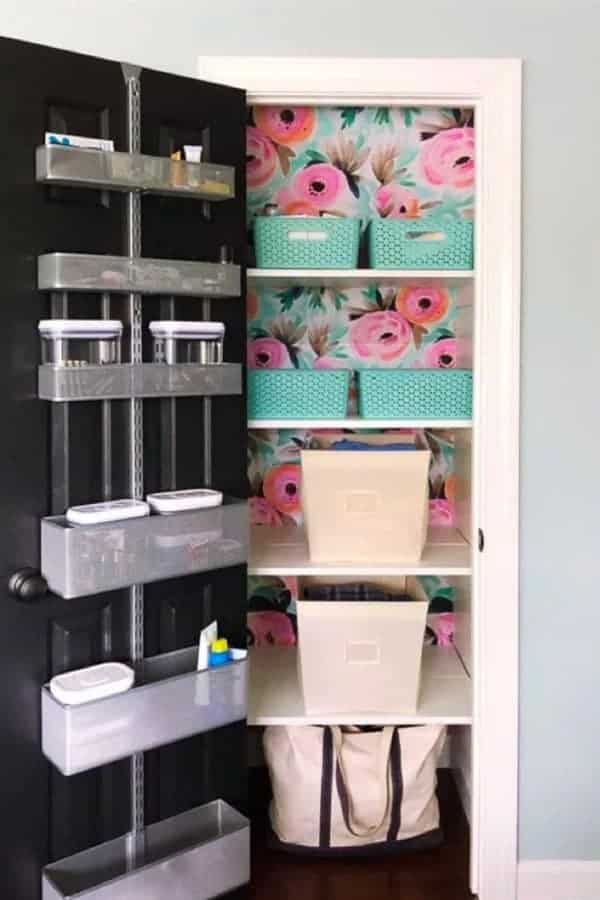 Pretty & Functional Linen Closet