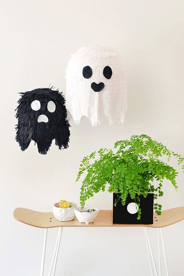 DIY Ghost Piñatas