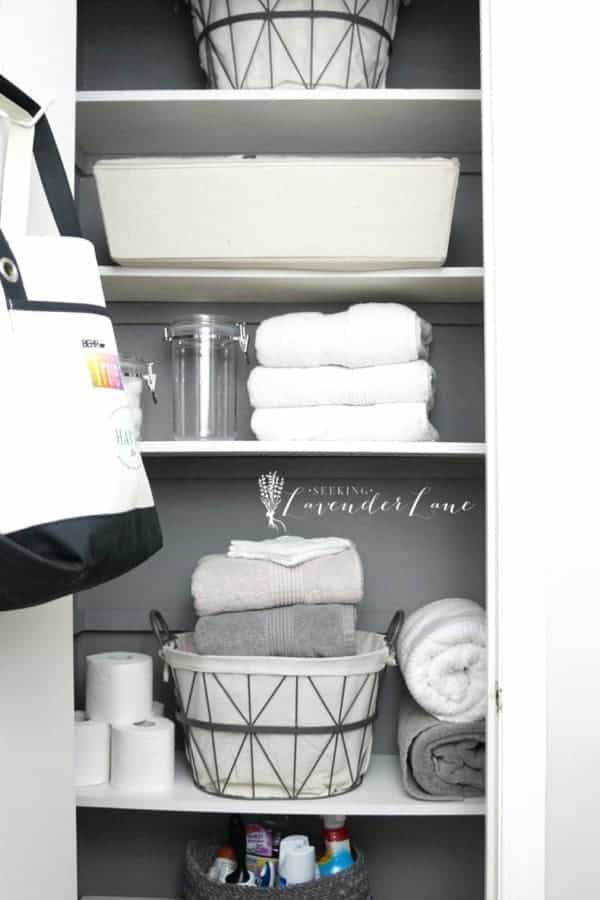 Pretty Linen Closet