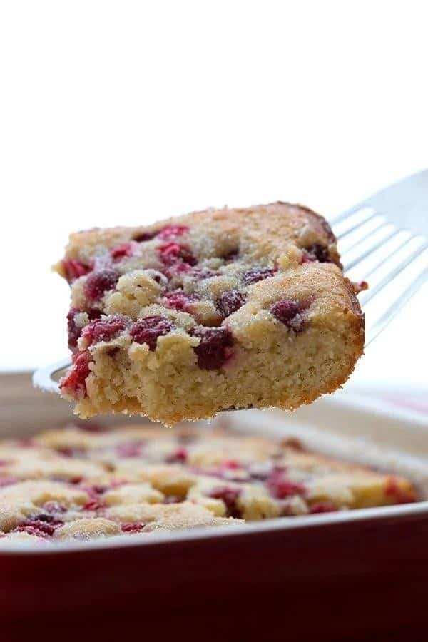 KETO CRANBERRY COBBLER