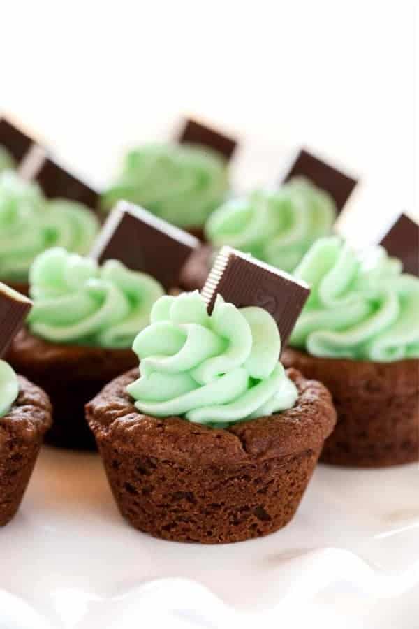 Mint Chocolate Cookie Cup Recipe