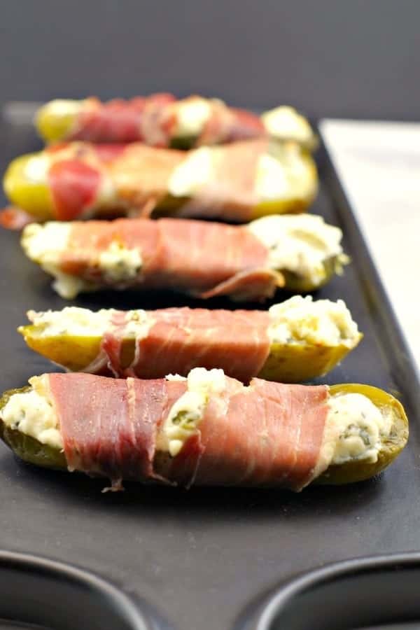 BOURSIN STUFFED PICKLES