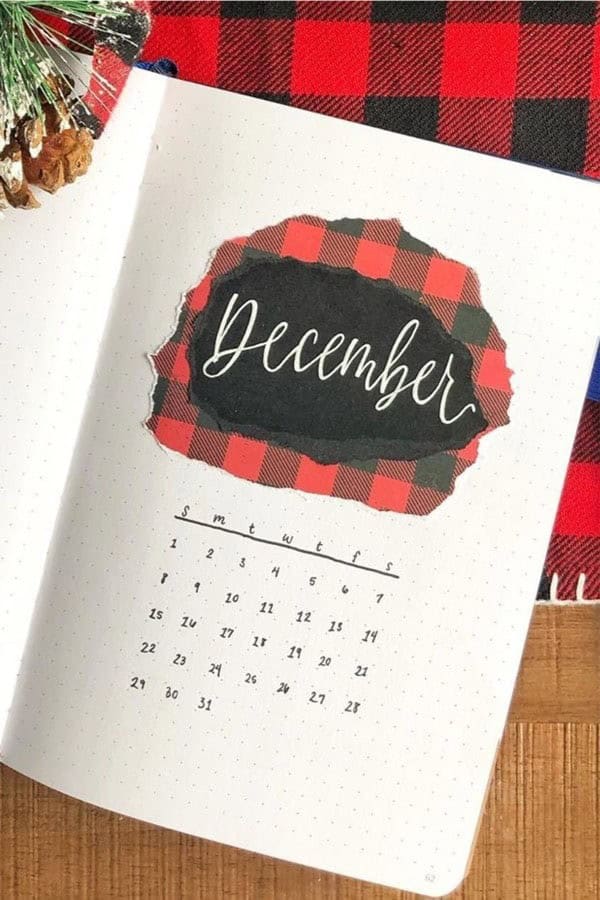 Plaid Monthly Cover Spread