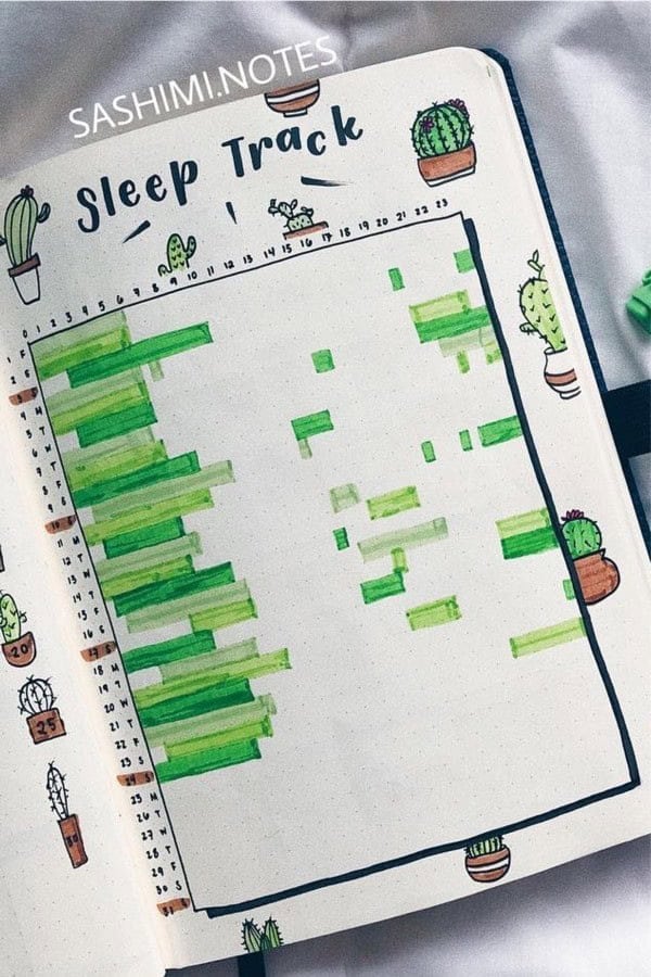 Succulent Sleep Tracker