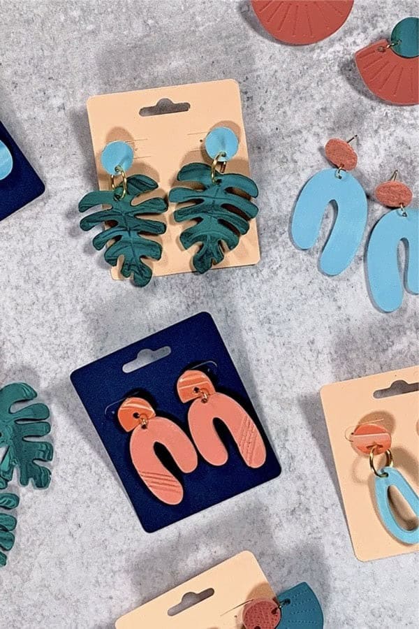 Do It Yourself Clay Earrings