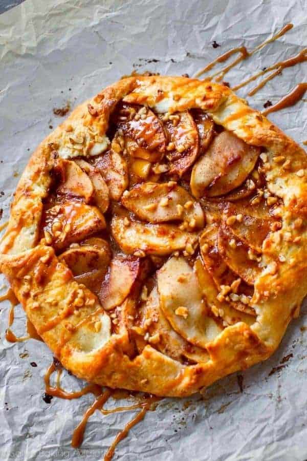 SALTED CARAMEL APPLE GALETTE