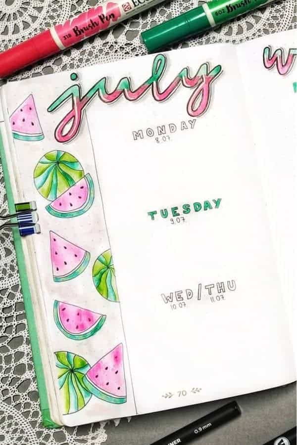 July Watermelon Spread