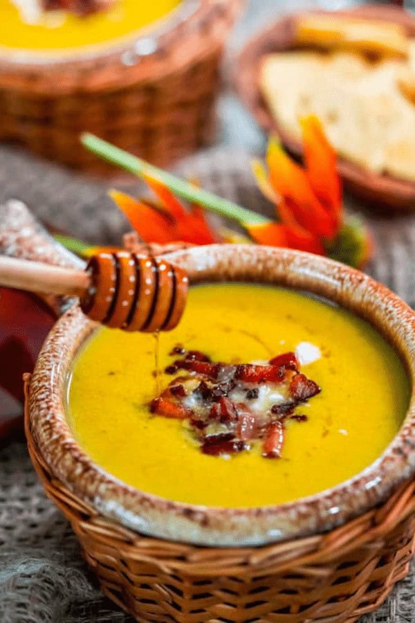 Curried Butternut Squash Soup