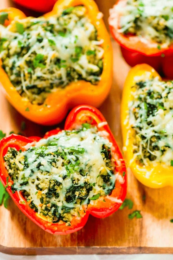 Quinoa Stuffed Bell Peppers