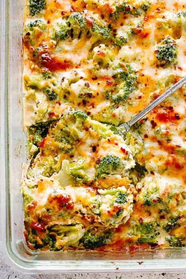 BROCCOLI CHEESE CASSEROLE