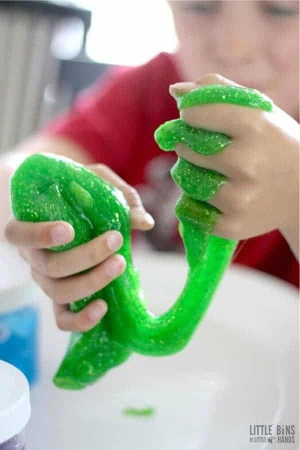 Google Eye Monster Slime Recipe for Kids