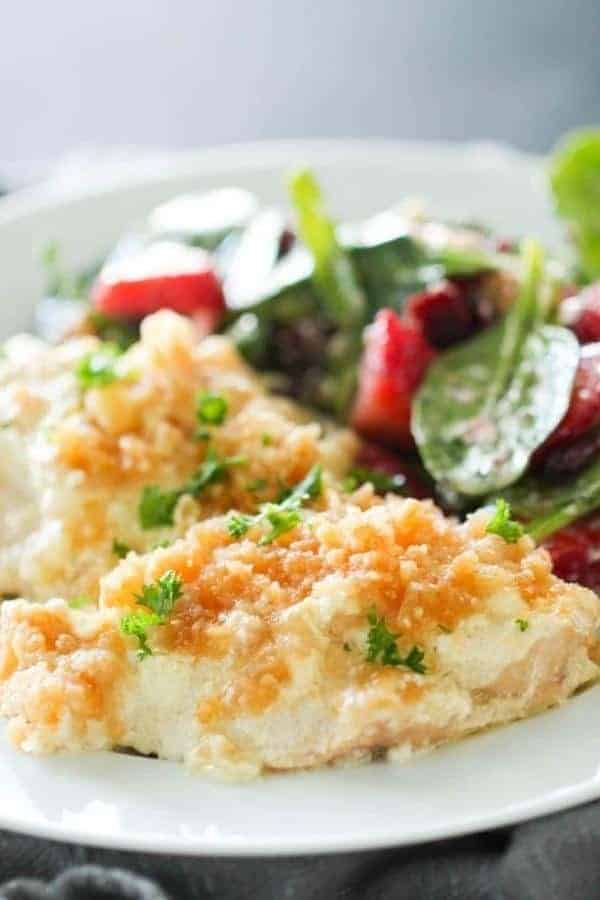 SLOW COOKER RITZ CHICKEN