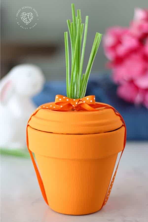 Terra Cotta Pot Carrot