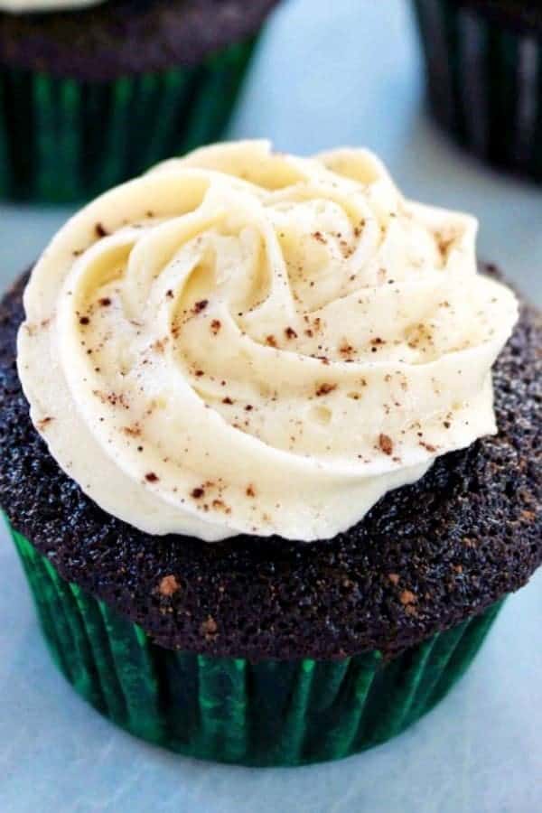 Guinness Cupcakes With Bailey’s Frosting Recipe